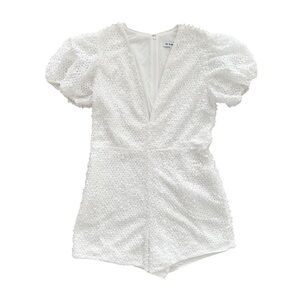 Elegant White Lace Jumpsuit